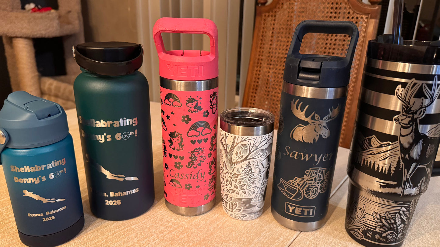 Custom Engraved Tumblers